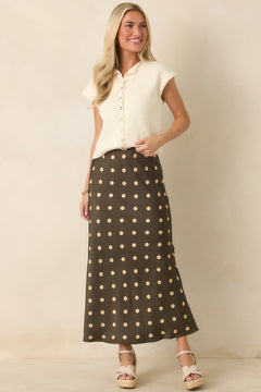 Let's Do This Ivory Sleeveless Button Front Top
